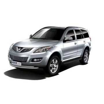 Пороги алюминиевые Rival Black-Premium для Great Wall Hover H3/H5/DW Hower H3/Haval H5 2010-2024