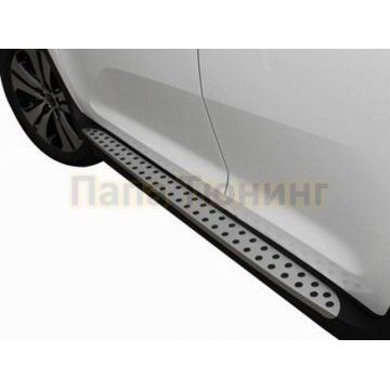 Пороги алюминиевые BMW-Style OEM Tuning для Kia Sportage 2010-2015