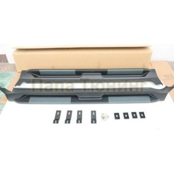 Пороги алюминиевые OEM Style для Kia Sportage 2010-2015