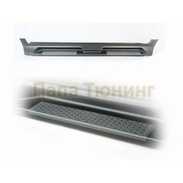 Пороги алюминиевые OEM Style для Kia Sportage 2010-2015