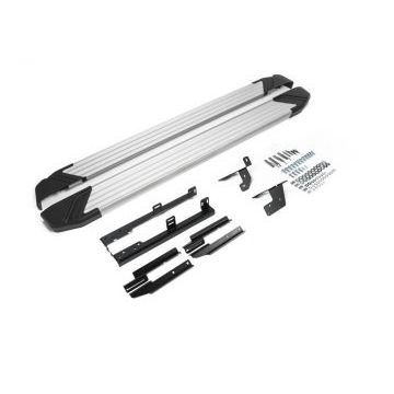 Пороги алюминиевые Rival Start для Nissan Qashqai/Qashqai +2/X-Trail T31 2007-2015 Пороги алюминиевые Rival Start для Nissan Qashqai/Qashqai +2/X-Trail T31 2007-2015