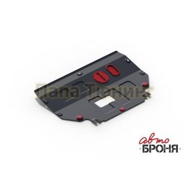 Защита картера и КПП Автоброня для 1,2 сталь 2 мм для Kia Picanto 2017-2019