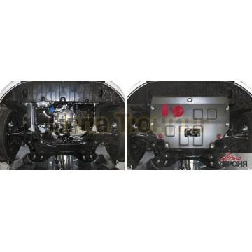 Защита картера и КПП Автоброня для 1,2 сталь 2 мм для Kia Picanto 2017-2019