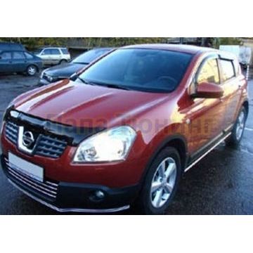 Дефлекторы боковых окон SIM 4 штуки для Nissan Qashqai 2007-2014