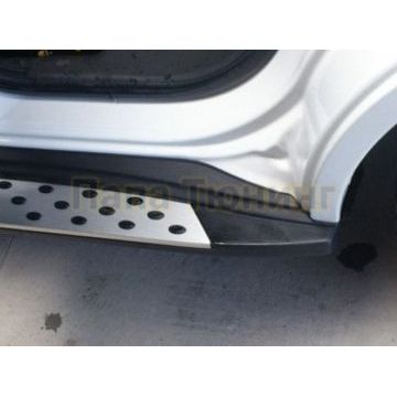 Пороги алюминиевые BMW Style OEM Tuning для Mitsubishi Outlander 2012-