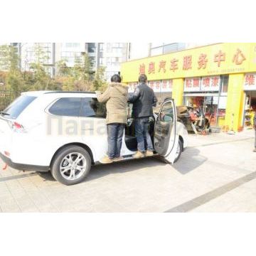 Пороги алюминиевые BMW Style OEM Tuning для Mitsubishi Outlander 2012-