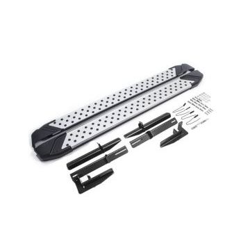 Пороги алюминиевые Rival BMW-Style для Mitsubishi ASX/Outlander/Peugeot 4007/4008/Citroen C 2006-