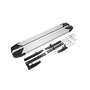 Пороги алюминиевые Rival Start для Mitsubishi ASX/Outlander/Peugeot 4007/4008/Citroen C 2006-