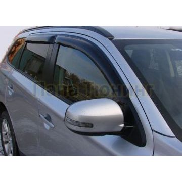 Дефлекторы боковых окон SIM 4 штуки для Mitsubishi Outlander 2012- Дефлекторы боковых окон SIM 4 штуки для Mitsubishi Outlander 2012-