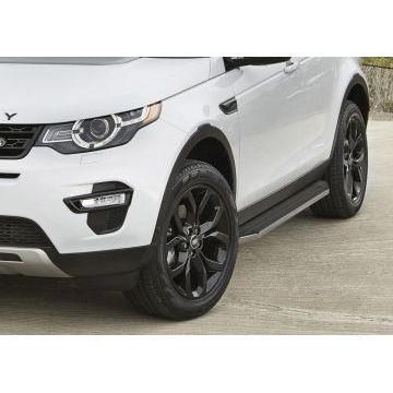 Пороги алюминиевые Rival Premium для Land Rover Discovery Sport 2014-