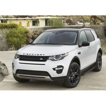 Пороги алюминиевые Rival Black New для Land Rover Discovery Sport 2014-