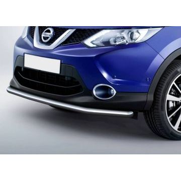 Защита переднего бампера 57 мм Rival для Nissan Qashqai 2014-