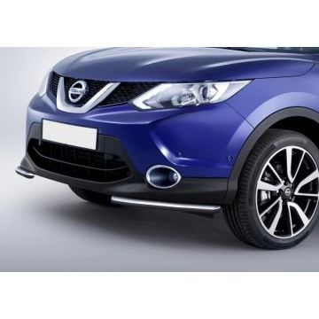 Защита передняя уголки 42 мм Rival для Nissan Qashqai 2014-