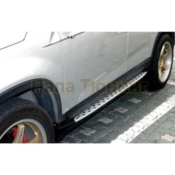 Пороги алюминиевые BMW Style OEM Tuning для Kia Sorento 2009-2020