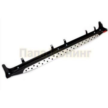 Пороги алюминиевые BMW Style OEM Tuning для Kia Sorento 2009-2020