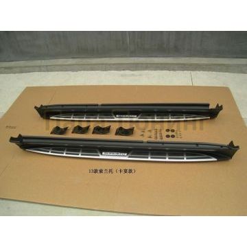 Пороги алюминиевые Mobis Style OEM Tuning для Kia Sorento 2009-2020