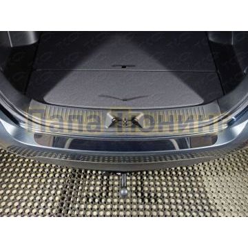Накладка на задний бампер зеркальный лист ТСС для Kia Sorento 2012-2020 Накладка на задний бампер зеркальный лист ТСС для Kia Sorento 2012-2020