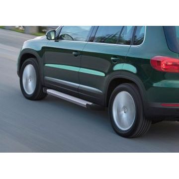 Пороги алюминиевые Rival Start для Volkswagen Tiguan 2007-2016