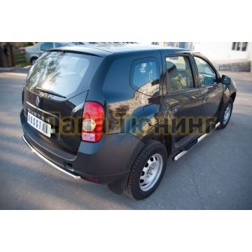 Защита заднего бампера d42 РусСталь для Renault Duster 2011-2015