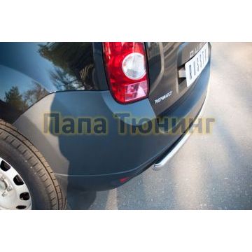 Защита заднего бампера d42 РусСталь для Renault Duster 2011-2015