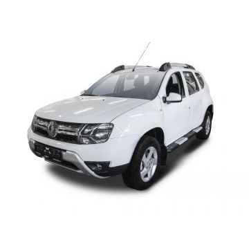 Пороги алюминиевые Rival для Nissan Terrano/Renault Duster 2011-