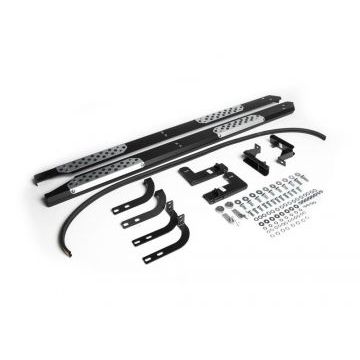 Пороги алюминиевые Rival для Nissan Terrano/Renault Duster 2011-