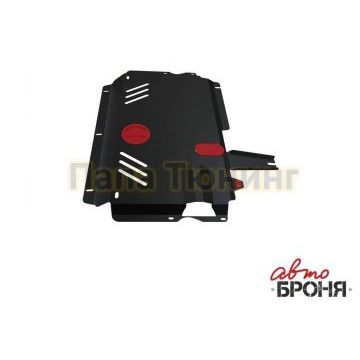 Защита картера и КПП Автоброня для 2,0 сталь 2 мм для Mazda 5 2010-2015 Защита картера и КПП Автоброня для 2,0 сталь 2 мм для Mazda 5 2010-2015