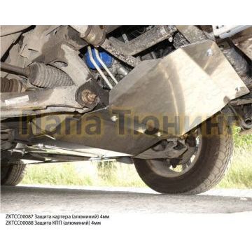 Защита картера (алюминий) 4мм ТСС для Great Wall H3/H5 2005- (2.0i, 2.4i, 2.0TD)/Haval H5 (2.0T) 2020-