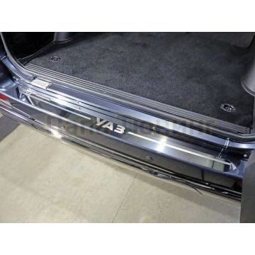 Накладка на задний бампер зеркальный лист надпись УАЗ ТСС для УАЗ Патриот 2015-2019