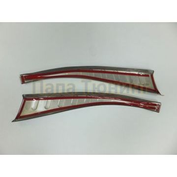 Накладка на проем двери багажника OEM Tuning для Toyota RAV4 2013-2015