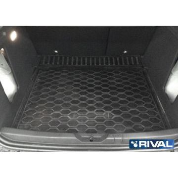 Коврик багажника Rival полиуретан на 4х2 для Renault Kaptur 2016-