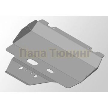 Защита картера ТСС алюминий 4 мм для Subaru XV 2011-2017