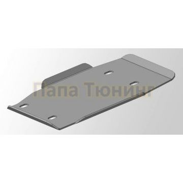 Защита КПП ТСС алюминий 4 мм для Subaru XV 2011-2017