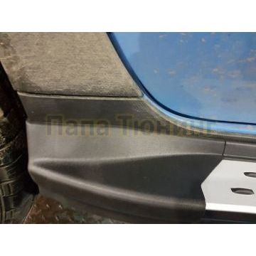 Пороги алюминиевые OEM Tuning для Subaru XV 2011-2017