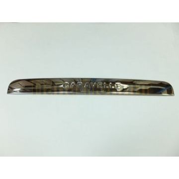 Накладка над номером на крышку багажника с надписью Omsa_Line для Volkswagen Caravelle 2003-2015 Накладка над номером на крышку багажника с надписью Omsa_Line для Volkswagen Caravelle 2003-2015