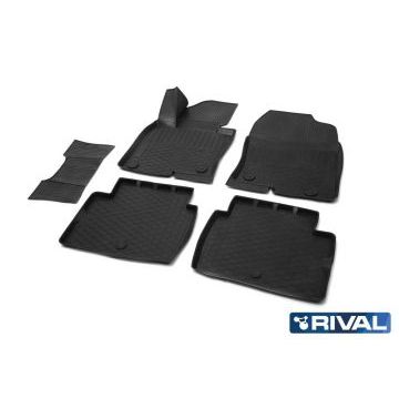 Коврики салона Rival полиуретан 5 штук для Mazda CX-5 2017-