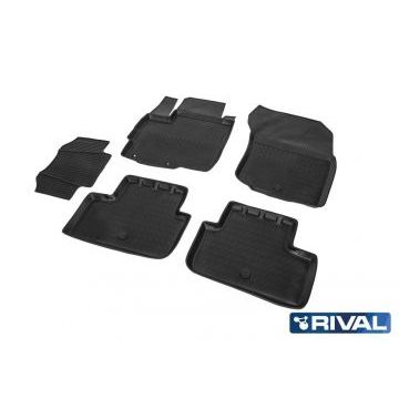 Коврики салона Rival полиуретан 5 штук для Mitsubishi ASX 2013-