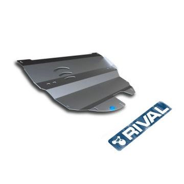 Защита картера и КПП Rival алюминий 4 мм для Audi A1 2010-2018 Защита картера и КПП Rival алюминий 4 мм для Audi A1 2010-2018