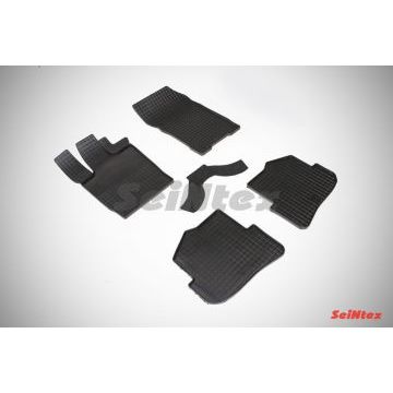 Коврики резиновые Seintex с рисунком Сетка для Audi A1 2010-2018 Коврики резиновые Seintex с рисунком Сетка для Audi A1 2010-2018