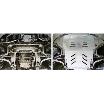 Защита картера и КПП Rival для 2,0D алюминий 4 мм для Audi A4 2004-2007