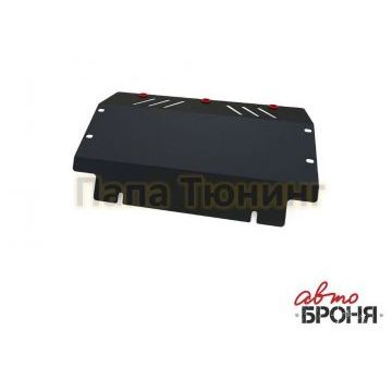 Защита радиатора Автоброня сталь 2 мм для Mitsubishi Pajero 2 1991-2000