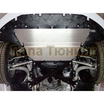 Защита картера ТСС алюминий 4 мм для Audi A4 2015-