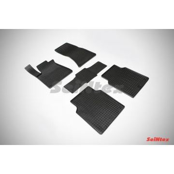 Коврики резиновые Seintex с рисунком Сетка для Audi A8 2010-2013 Коврики резиновые Seintex с рисунком Сетка для Audi A8 2010-2013