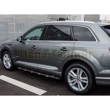 Пороги алюминевые OEM-style для Audi Q5 2016-