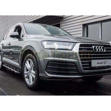 Пороги алюминевые OEM-style для Audi Q5 2016-