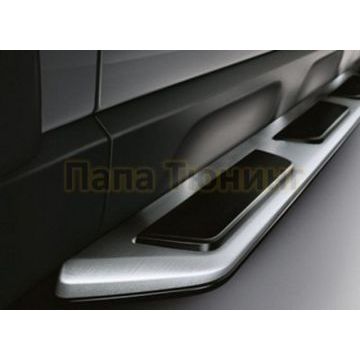 Пороги алюминиевые OEM Tuning для Audi Q5 2008-2016