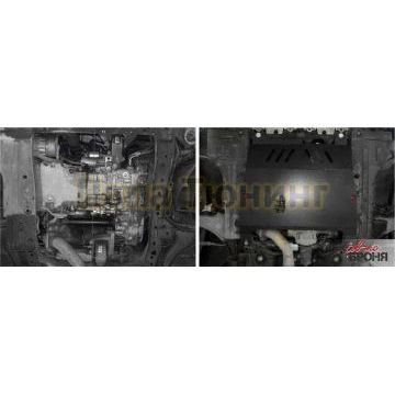 Защита картера и КПП Автоброня для 1,6/1,8/2,0 сталь 2 мм для Opel Insignia 2008-2017