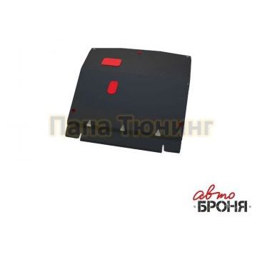 Защита картера и КПП Автоброня для 2,8 МКПП сталь 2 мм для Opel Movano 1998-2003