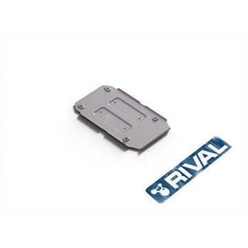 Защита КПП алюминий 4 мм RIVAL для BMW 1-series; 118i; задний привод; 2015-2020/BMW 2-series; 220d; задний привод; 2014-2020