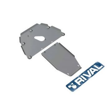 Защита КПП Rival для 3,0/3,5/4,0/4,5/5,0/6,0 алюминий 4 мм для BMW 7 E65/E66 2001-2008